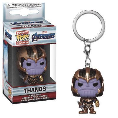 Avengers Endgame - Thanos (Portachiavi) - Marvel: Funko Pop! Pocket Keychain - Koopwaar - Funko - 0889698366809 - 9 april 2019