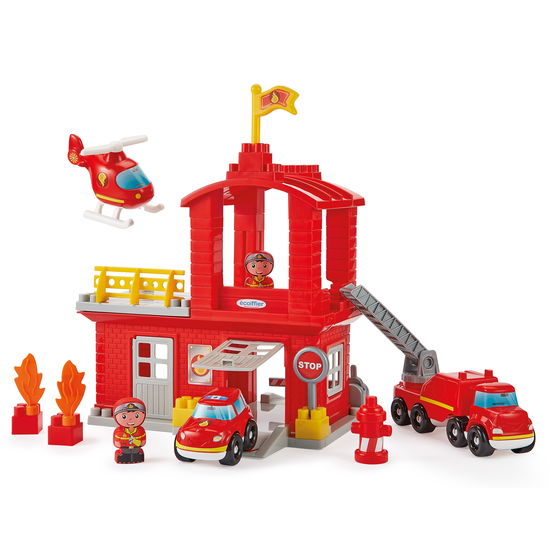 Cover for Abrick · Fire station (Toys) (2024)