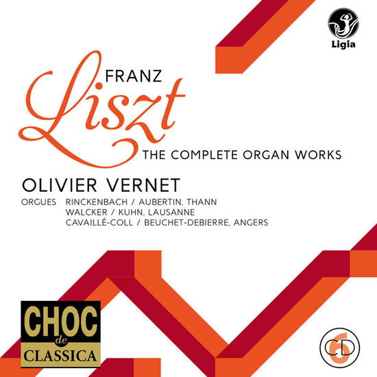 Cover for Olivier Vernet · Complete organ works (CD) (2017)