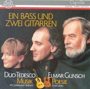 Cover for Castelnuovo Tedesco / Duo Tedesco · Ein Bass U Zwei Guitar (CD) (1990)