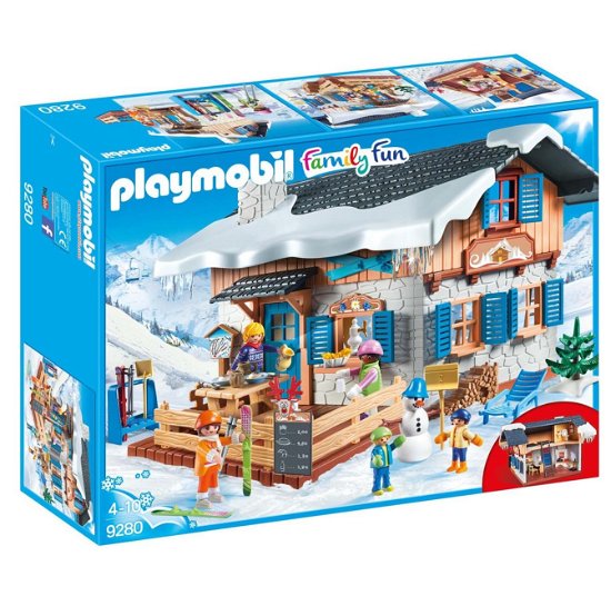 Cover for Playmobil · Playmobil - Action Ski Lodge (Leketøy) (2019)