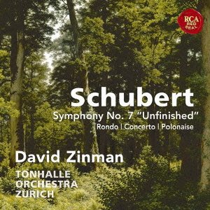 Cover for David Zinman · Schubert: Symphony No. 7 'unfinished` &amp; Rondo. Concerto &amp; Polonaise for (CD) (2011)