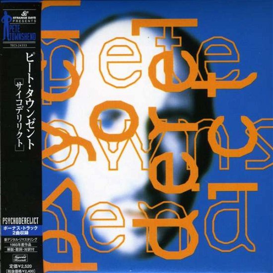 Cover for Pete Townshend · Psychoderelict (CD) [Limited edition] (2006)