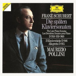Cover for Maurizio Pollini · Schubert: the Late Piano Sonatas D 958, 959 &amp; 960; 3 Piano Pieces D 946 (CD) [Japan Import edition] (2021)