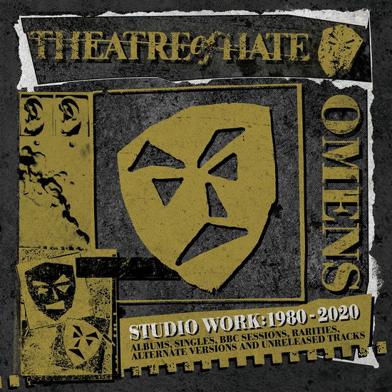 Cover for Theatre Of Hate · Omens: Studio Work 1980-2020 (CD) (2022)