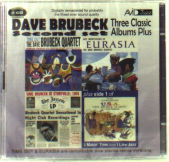 Cover for Dave Brubeck · Three Classic Albums (CD) (2010)