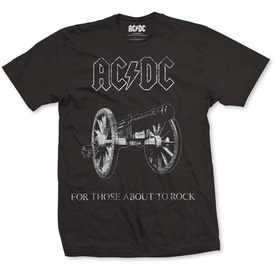 Cover for AC/DC · AC/DC Unisex T-Shirt: About to Rock (T-shirt) [size XXXL] [Black - Unisex edition]