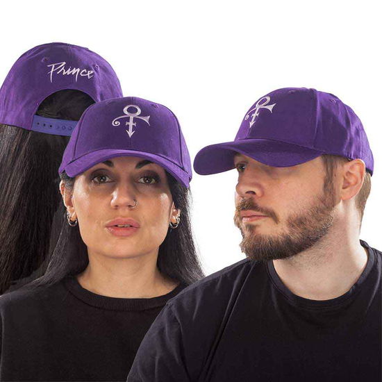 Cover for Prince · Prince Unisex Baseball Cap: White Symbol (Purple) (CLOTHES) [Purple - Unisex edition] (2020)