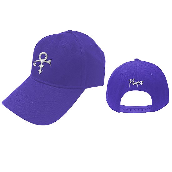 Prince Unisex Baseball Cap: White Symbol - Prince - Merchandise -  - 5056368648809 - 