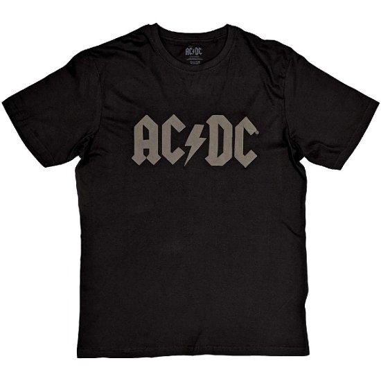 AC/DC Unisex Hi-Build T-Shirt: Logo - AC/DC - Marchandise -  - 5056561065809 - 