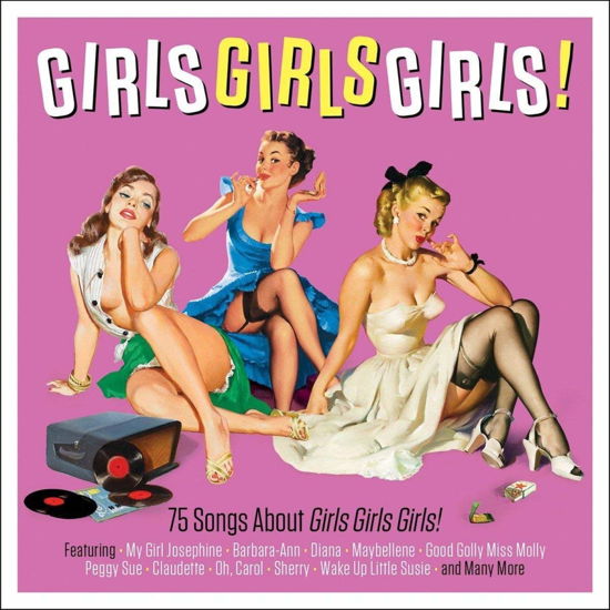 Various Artists · Girls! Girls! Girls! (CD) (2018)