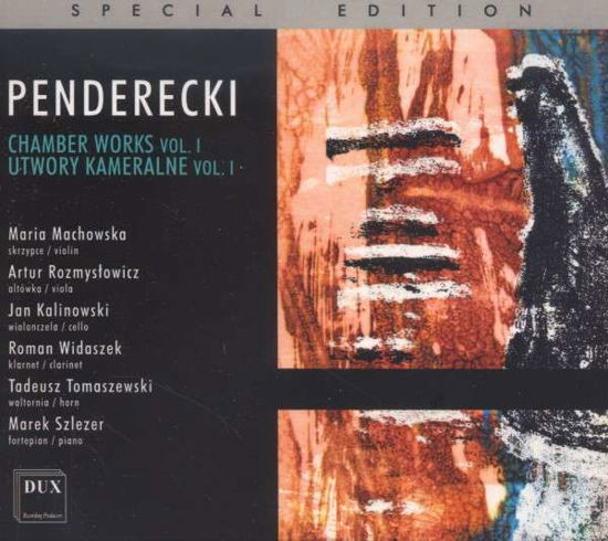 Cover for Pendrecki / Machowska / Rozmyslowicz / Kalinowski · Chamber Works 1 (CD) (2014)