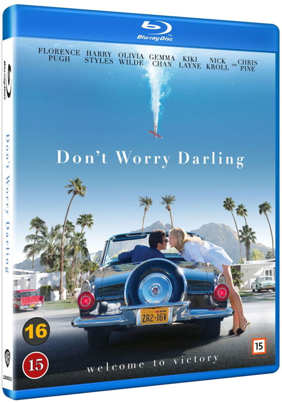 Cover for Don't Worry Darling (Blu-Ray) (2022)