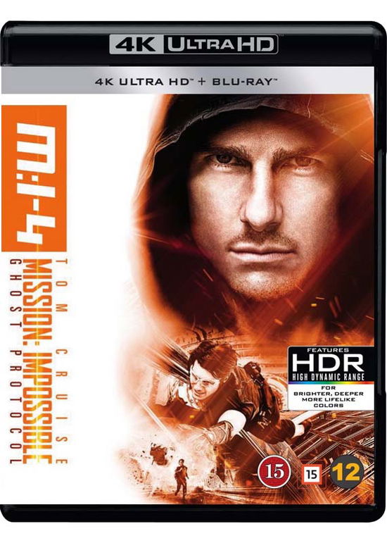 Mission: Impossible 4 (Ghost Protocol) - Tom Cruise - Elokuva -  - 7340112744809 - torstai 5. heinäkuuta 2018