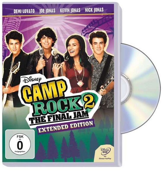 Cover for Demi Lovato, Alyson Stoner, Abigail Chu · Camp Rock 2 - The Final Jam - Extended Edition (DVD) (2010)