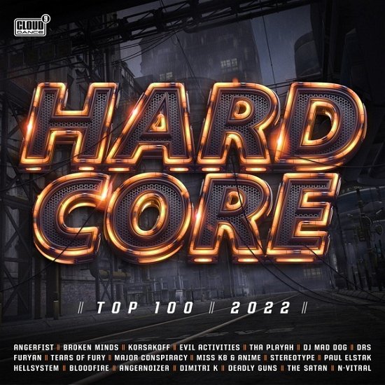 Cover for Hardcore Top 100 · Hardcore Top 100 - 2022 (CD) (2022)