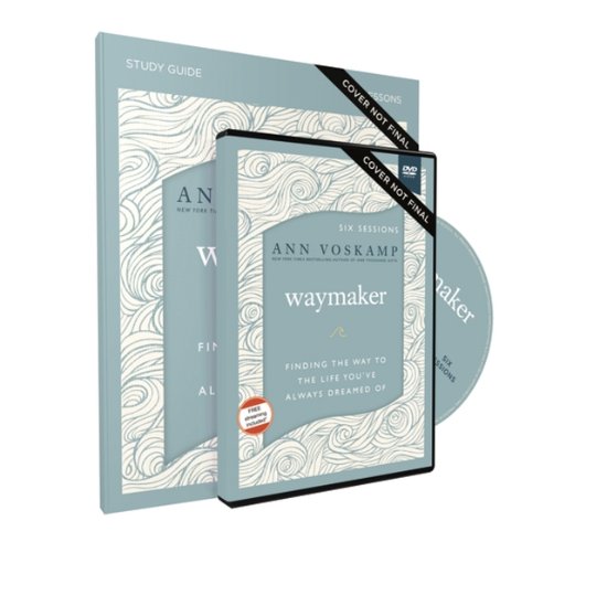 Cover for Ann Voskamp · WayMaker Study Guide with DVD: Finding the Way to the Life You’ve Always Dreamed Of (Paperback Bog) (2022)
