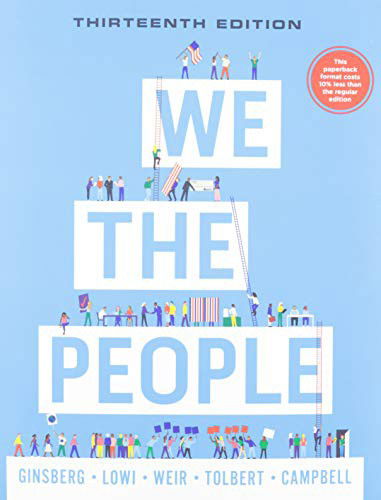 Cover for Benjamin Ginsberg · We the People (Paperback Book) (2021)