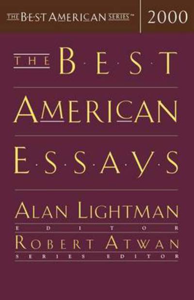 Cover for Lightman · The Best American Essays 2000 (Paperback Book) (2000)