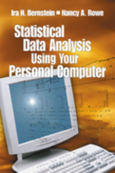 Cover for Ira H. Bernstein · Statistical Data Analysis Using Your Personal Computer (Hardcover Book) (2001)