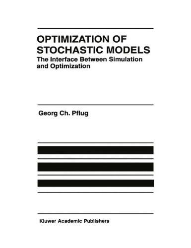 Cover for Georg Ch. Pflug · Optimization of Stochastic Models: The Interface Between Simulation and Optimization - The Springer International Series in Engineering and Computer Science (Hardcover Book) [1996 edition] (1996)