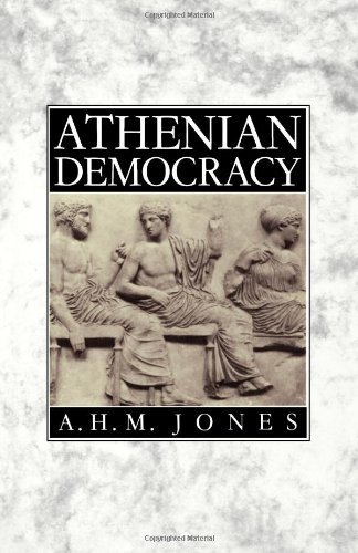 Cover for A. H. M. Jones · Athenian Democracy (Pocketbok) (1986)