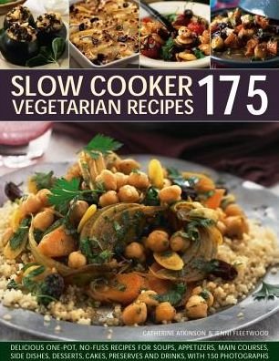 Cover for Fleetwood Jenni · 175 Slow Cooker Vegetarian Recipes (Paperback Bog) (2017)