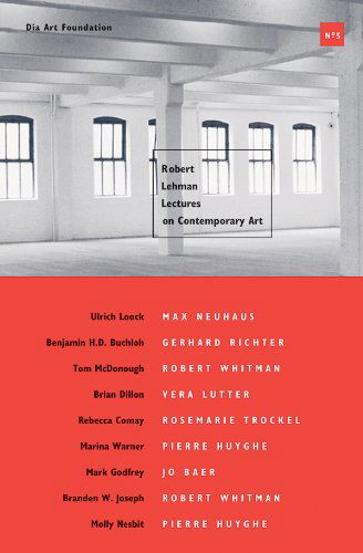 Cover for Molly Nesbit · Robert Lehman Lectures on Contemporary Art No. 5 (Paperback Book) (2014)