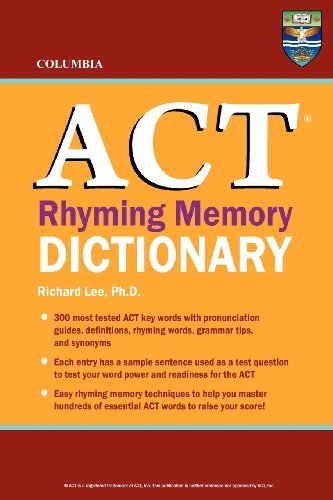 Cover for Richard Lee Ph.d. · Columbia Act Rhyming Memory Dictionary (Taschenbuch) (2012)