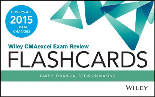 Cover for Wiley · Wiley CMAexcel Exam Review 2015 Flashca (Book) (2014)