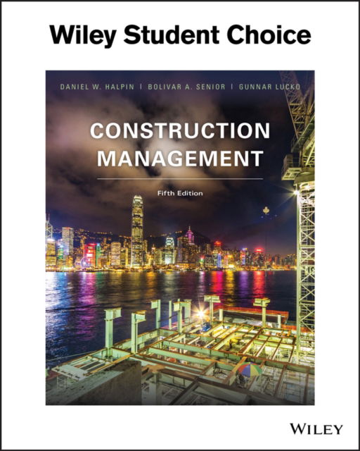 Cover for Halpin, Daniel W. (Georgia Institute of Technology) · Construction Management (Paperback Book) (2021)