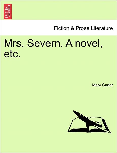 Cover for Mary Carter · Mrs. Severn (Pocketbok) (2011)