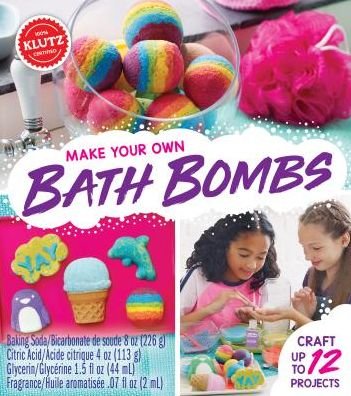 Cover for Editors of Klutz · Make Your Own Bath Bombs - Klutz (Hardcover Book) (2017)