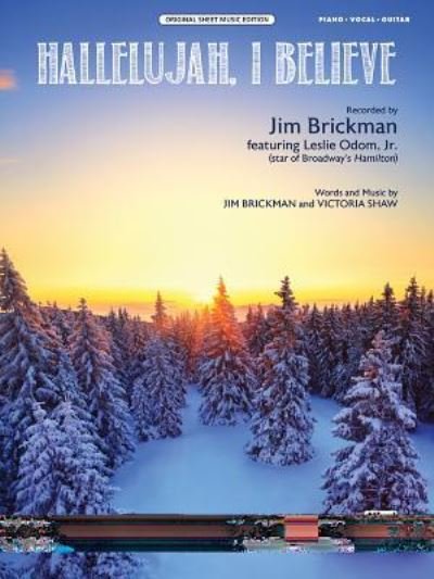 Cover for Jim Brickman · Hallelujah, I Believe (Taschenbuch) (2015)