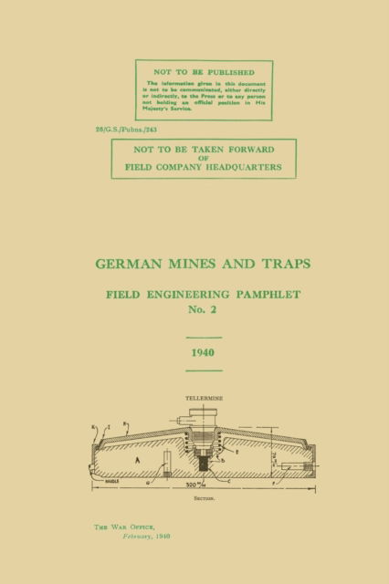 Cover for The War Office · German Mines and Traps (Pocketbok) (2022)