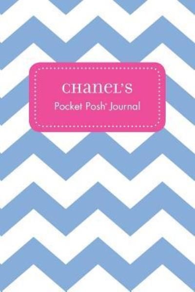 Cover for Andrews Mcmeel Publishing · Chanel's Pocket Posh Journal, Chevron (Paperback Bog) (2016)