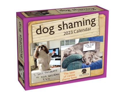 Cover for Pascale Lemire · Dog Shaming 2023 Day-to-Day Calendar (Calendar) (2022)