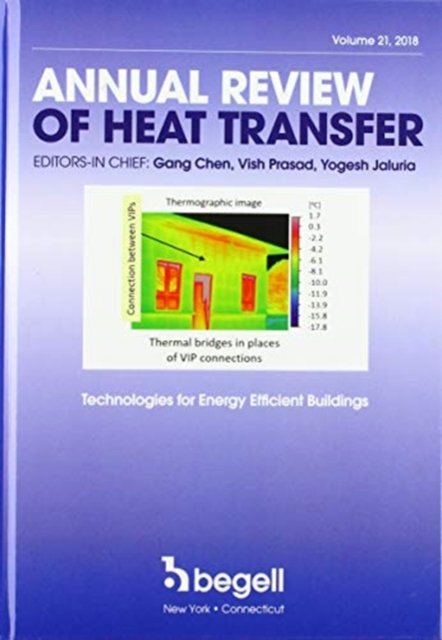 Cover for Gang Chen · Annual Review of Heat Transfer, Volume XXI: Technologies for Energy Efficient Buildings - Annual Review of Heat Transfer (Innbunden bok) (2020)