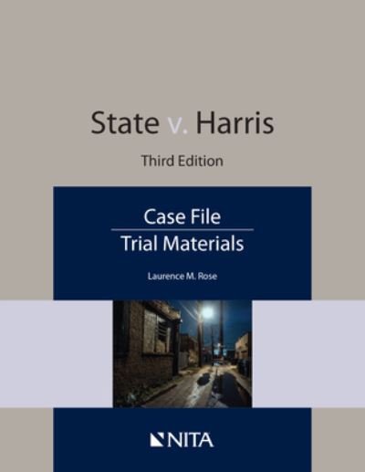 Cover for Laurence M. Rose · State V. Harris Case File (Bok) (2020)