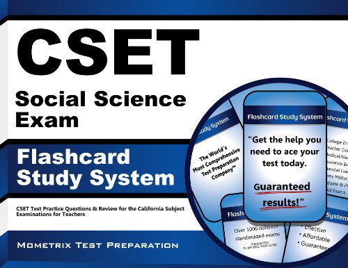 Cover for Cset Exam Secrets Test Prep Team · Cset Social Science Exam Flashcard Study System: Cset Test Practice Questions &amp; Review for the California Subject Examinations for Teachers (Cards) (Paperback Book) [Flc Crds edition] (2010)