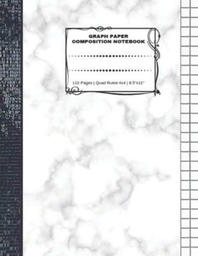 Cover for Exciting Notebooks · Graph Paper Composition Notebook : 110 Pages | Quad Ruled 4x4 | 8.5&quot; x 11&quot; (Pocketbok) (2019)