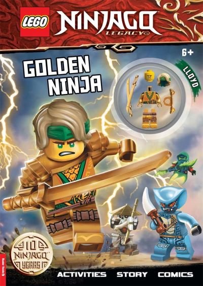 Cover for Lego® · LEGO® NINJAGO®: Golden Ninja Activity Book (with Lloyd minifigure) (Pocketbok) (2021)