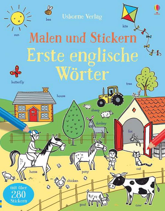 Cover for Robson · Malen und Stickern: Erste englis (Book)