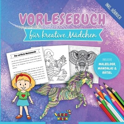 Cover for Lesen Und Malen · Vorlesebuch fur kreative Madchen (Paperback Bog) (2021)