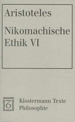 Cover for Aristoteles · Nikomachische Ethik VI (Book) (1998)