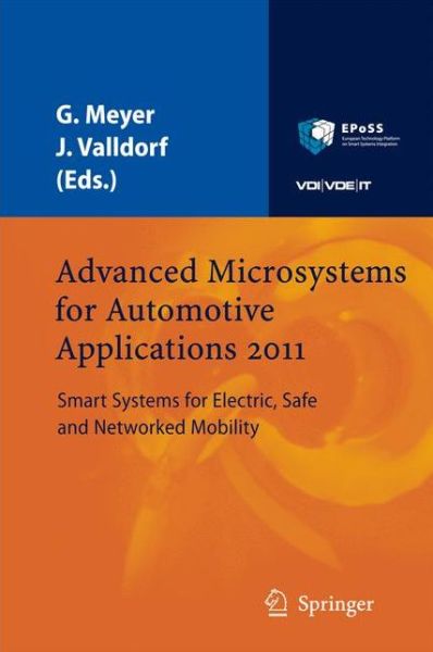 Cover for Gereon Meyer · Advanced Microsystems for Automotive Applications 2011: Smart Systems for Electric, Safe and Networked Mobility - VDI-Buch (Hardcover Book) (2011)