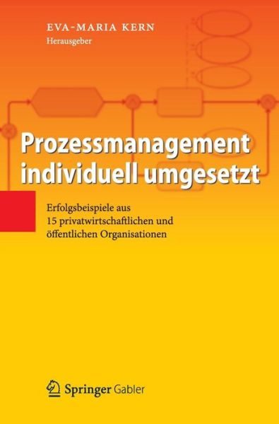 Cover for Eva-maria Kern · Prozessmanagement Individuell Umgesetzt: Erfolgsbeispiele Aus 15 Privatwirtschaftlichen Und OEffentlichen Organisationen (Hardcover Book) [2012 edition] (2012)