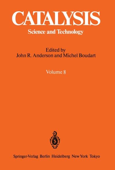 Cover for John R. Anderson · Catalysis: Science and Technology - Catalysis (Taschenbuch) [Softcover reprint of the original 1st ed. 1987 edition] (2012)
