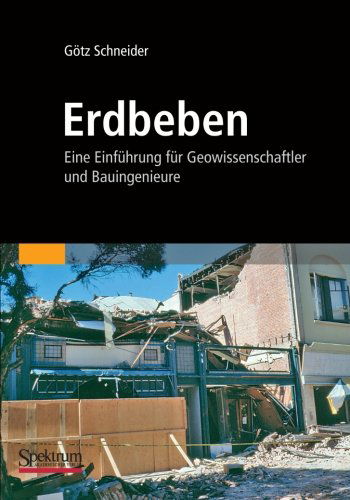 Cover for Goetz Schneider · Erdbeben (Book) [1. Aufl. 2004. Unverand. Nachdruck edition] (2012)