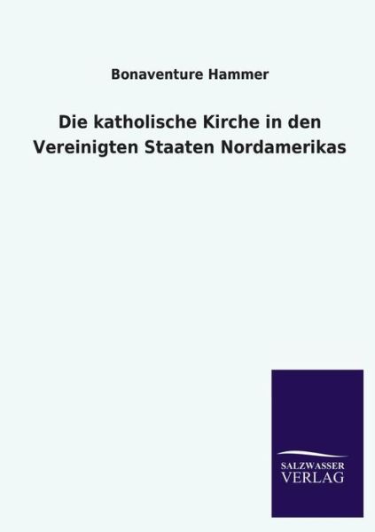 Cover for Bonaventure Hammer · Die Katholische Kirche in den Vereinigten Staaten Nordamerikas (Paperback Book) [German edition] (2013)